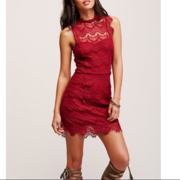 Free People Dresses & Skirts - Free People Daydream lace bodycon dress